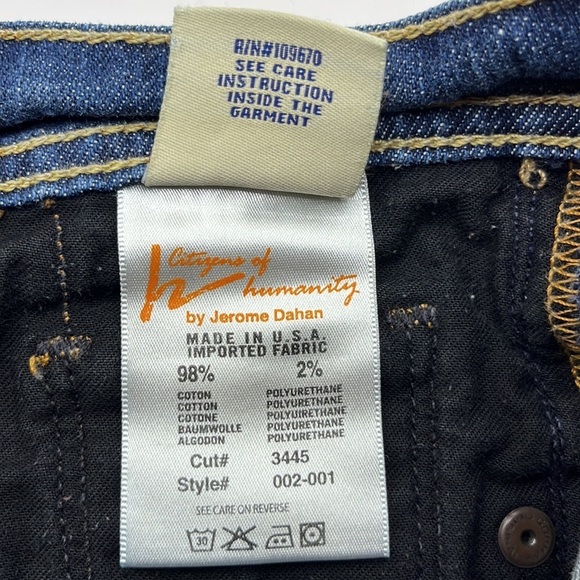 Citizens Of Humanity Ingrid #002 Low Waist Flare Stretch Size 26 - Picture 14 of 16